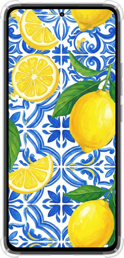 Силикон с усиленными углами чехол Grocery Girl Italian Summer для Xiaomi Redmi Note 14 4G - 6766sp-3903 изображение 