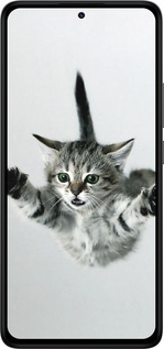 Силиконовый чехол Летящий котёнок для Xiaomi Redmi Note 14 4G - 2322u-3903 изображение 