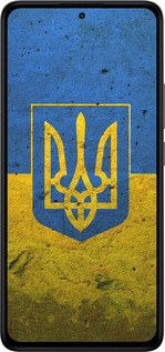 Силиконовый чехол Флаг и герб Украины 2 для Xiaomi Redmi Note 14 4G - 378u-3903 изображение 