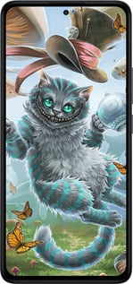 Силиконовый чехол Чеширский кот 2 для Xiaomi Redmi Note 14 4G - 3993u-3903 изображение 