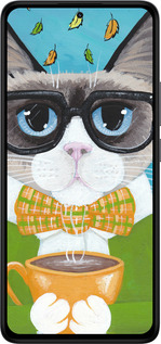 Силиконовый чехол Cat&Coffee для Xiaomi Redmi Note 14 4G - 4053u-3903 изображение 