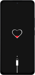 Силиконовый чехол Подзарядка сердца для Xiaomi Redmi Note 14 4G - 4274u-3903 изображение 