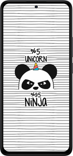 Силиконовый чехол Ниндзя для Xiaomi Redmi Note 14 4G - 4281u-3903 изображение 
