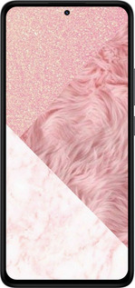 Силиконовый чехол Розовые текстуры для Xiaomi Redmi Note 14 4G - 4343u-3903 изображение 
