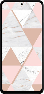 Силиконовый чехол Мраморная симметрия для Xiaomi Redmi Note 14 4G - 4344u-3903 изображение 