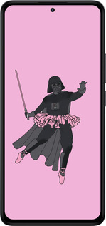 Силиконовый чехол Pink Wader для Xiaomi Redmi Note 14 4G - 4456u-3903 изображение 