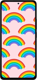 Силиконовый чехол Rainbows для Xiaomi Redmi Note 14 4G - 4478u-3903 изображение 