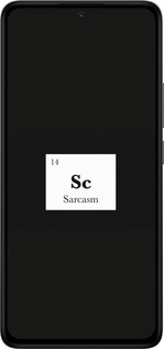 Силиконовый чехол Сарказм для Xiaomi Redmi Note 14 4G - 4501u-3903 изображение 