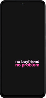 Силиконовый чехол no boyfriend no problem для Xiaomi Redmi Note 14 4G - 4549u-3903 изображение 