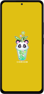 Силіконовий чехол Панда 1 для Xiaomi Redmi Note 14 4G - 4558u-3903 изображение 