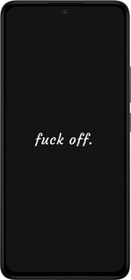Силиконовый чехол Fuck off для Xiaomi Redmi Note 14 4G - 4731u-3903 изображение 
