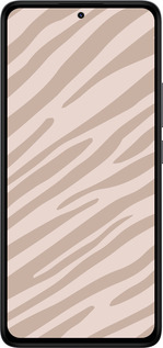 Силіконовий чехол Зебра беж для Xiaomi Redmi Note 14 4G - 4875u-3903 изображение 