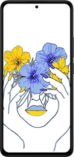 Силіконовий чехол Дівчина v4 для Xiaomi Redmi Note 14 4G - 5276u-3903 изображение 