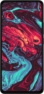 Силиконовый чехол Синяя красная абстакция для Xiaomi Redmi Note 14 4G - 5339u-3903 изображение 