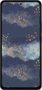 Силіконовий чехол Ніч золоті зірки для Xiaomi Redmi Note 14 4G - 5421u-3903 изображение 