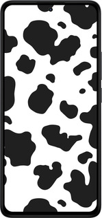 Силиконовый чехол Шкура коровы для Xiaomi Redmi Note 14 4G - 5576u-3903 изображение 