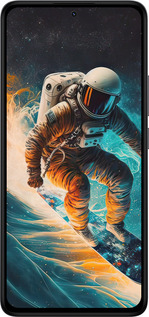 Силиконовый чехол Сноубордист для Xiaomi Redmi Note 14 4G - 5604u-3903 изображение 