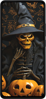 Силиконовый чехол Halloween 2 для Xiaomi Redmi Note 14 4G - 5654u-3903 изображение 