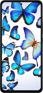 Силиконовый чехол Бабочки для Xiaomi Redmi Note 14 4G - 6023u-3903 изображение 