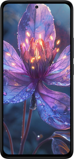 Силиконовый чехол Магический цветок для Xiaomi Redmi Note 14 4G - 6038u-3903 изображение 