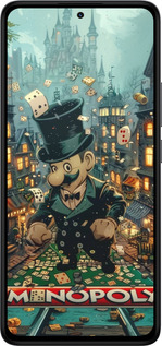 Силиконовый чехол Сказочный Monopoly для Xiaomi Redmi Note 14 4G - 6086u-3903 изображение 