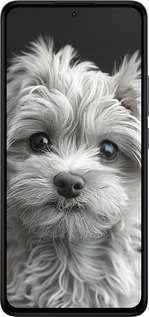 Силиконовый чехол Мальтипу на чорном фоне для Xiaomi Redmi Note 14 4G - 6156u-3903 изображение 