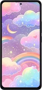 Силиконовый чехол Облака и радуга для Xiaomi Redmi Note 14 4G - 6312u-3903 изображение 