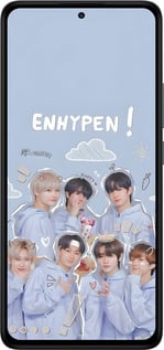 Силіконовий чехол Енхайпен для Xiaomi Redmi Note 14 4G - 6362u-3903 изображение 