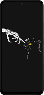 Силіконовий чехол Кішка для Xiaomi Redmi Note 14 4G - 6505u-3903 изображение 