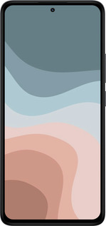 Силіконовий чехол З синіми та рожевими хвилями в стилі ретро для Xiaomi Redmi Note 14 4G - 6532u-3903 изображение 