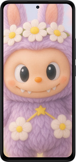 Силіконовий чехол Лабубу 1 для Xiaomi Redmi Note 14 4G - 6709u-3903 изображение 