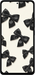 Силиконовый чехол Dark Coquette для Xiaomi Redmi Note 14 4G - 6765u-3903 изображение 