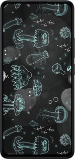 Силиконовый чехол Медузы для Xiaomi Redmi Note 14 4G - 906u-3903 изображение 