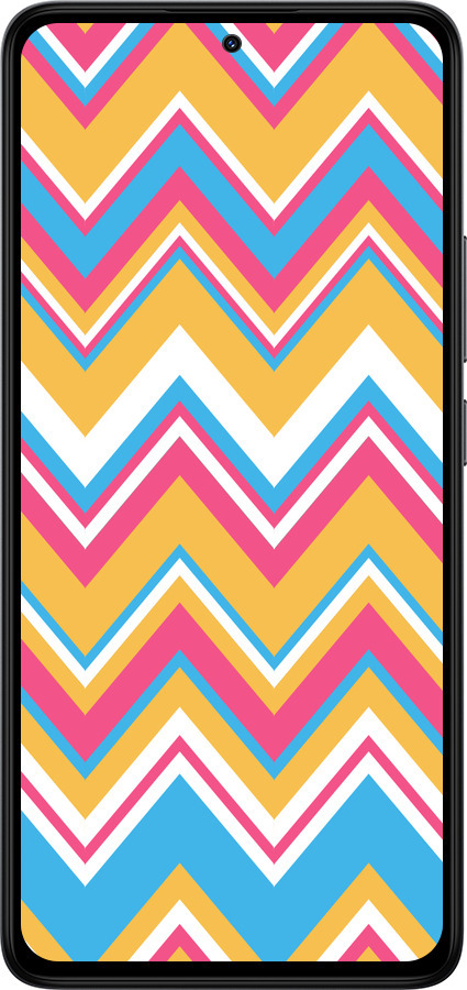 Силиконовый чехол Шеврон v2 для Xiaomi Redmi Note 14 4G - 1057u-3903 изображение 
