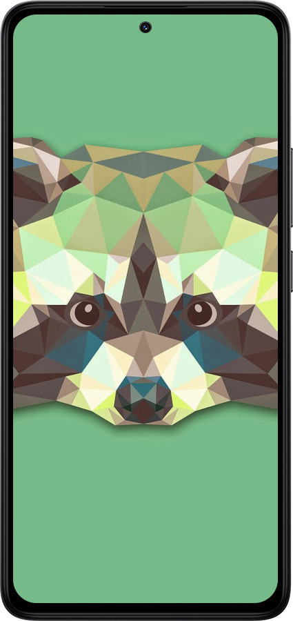 Силіконовий чехол Єнот для Xiaomi Redmi Note 14 4G - 1217u-3903 изображение 