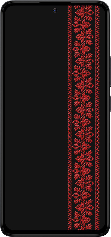Силіконовий чехол Вишиванка 53 для Xiaomi Redmi Note 14 4G - 2041u-3903 изображение 