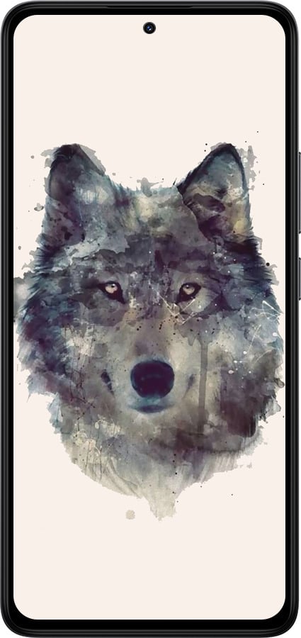 Силиконовый чехол Волк-арт для Xiaomi Redmi Note 14 4G - 4163u-3903 изображение 