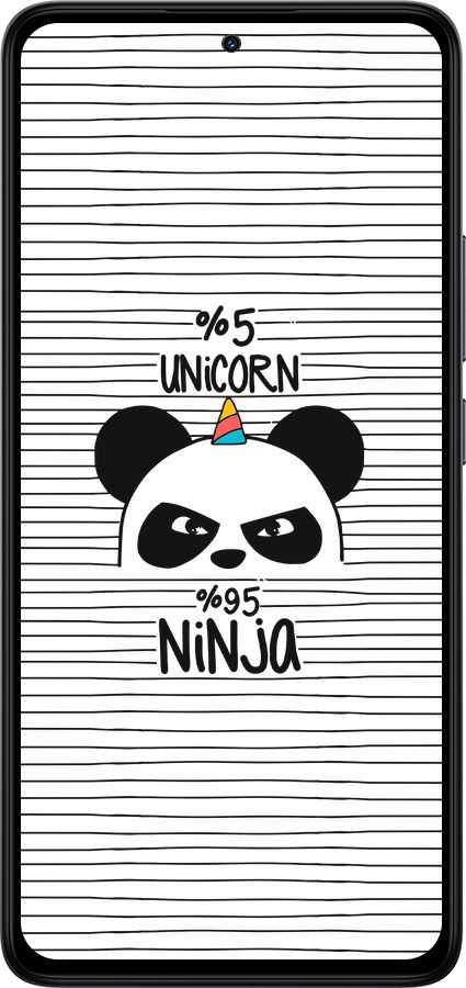 Силиконовый чехол Ниндзя для Xiaomi Redmi Note 14 4G - 4281u-3903 изображение 