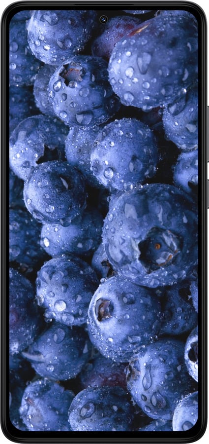 Силиконовый чехол Голубика для Xiaomi Redmi Note 14 4G - 4459u-3903 изображение 