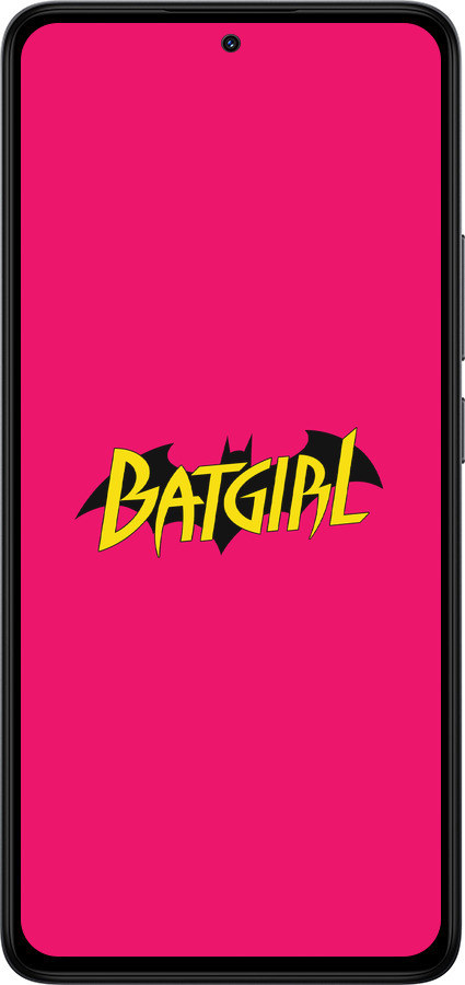 Силиконовый чехол bat girl для Xiaomi Redmi Note 14 4G - 4533u-3903 изображение 