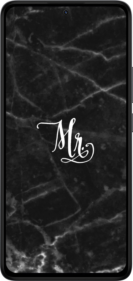 Силиконовый чехол Мрамор1 для Xiaomi Redmi Note 14 4G - 4582u-3903 изображение 