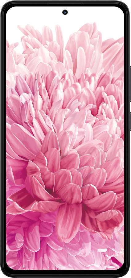 Силиконовый чехол Хризантема для Xiaomi Redmi Note 14 4G - 4666u-3903 изображение 