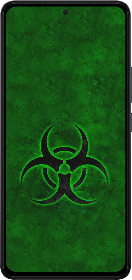 Силиконовый чехол biohazard 30 для Xiaomi Redmi Note 14 4G - 4848u-3903 изображение 