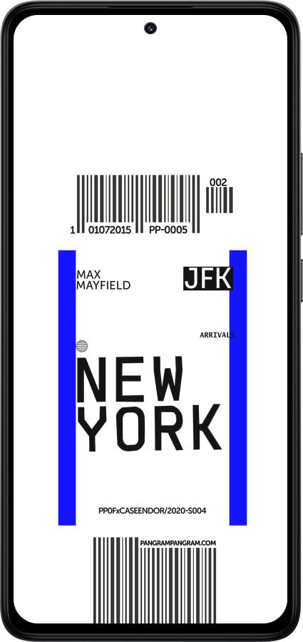 Силиконовый чехол New York для Xiaomi Redmi Note 14 4G - 4861u-3903 изображение 