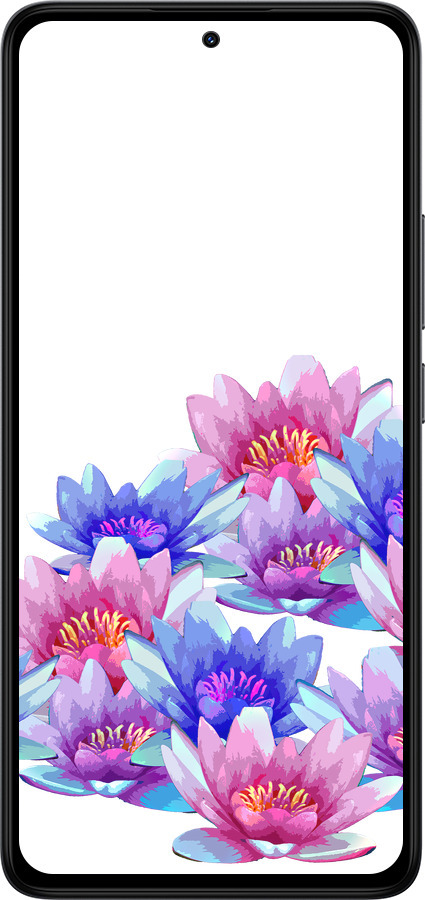 Силіконовий чехол Лотос для Xiaomi Redmi Note 14 4G - 4862u-3903 изображение 