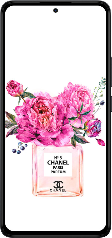 Силиконовый чехол Chanel для Xiaomi Redmi Note 14 4G - 4906u-3903 изображение 