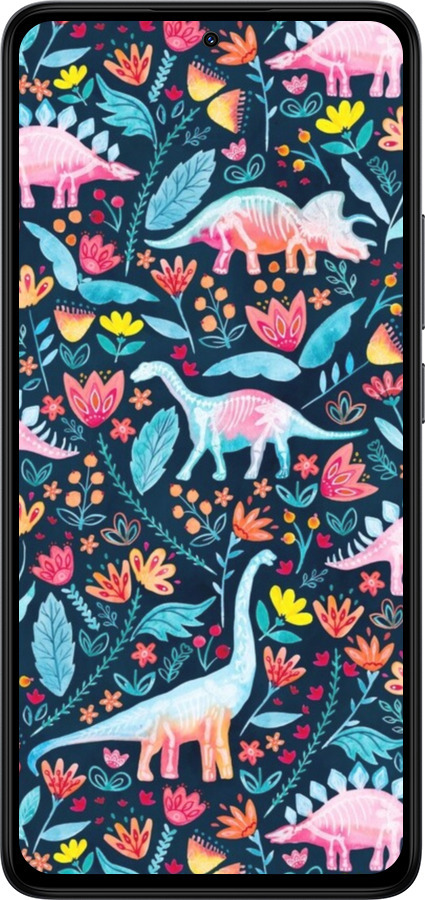 Силиконовый чехол № 5415 для Xiaomi Redmi Note 14 4G - 5415u-3903 изображение 
