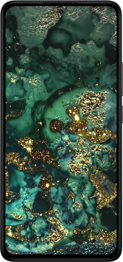 Силіконовий чехол Мармур золото багатство для Xiaomi Redmi Note 14 4G - 5419u-3903 изображение 