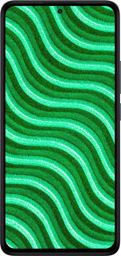 Силиконовый чехол Волнистые линии для Xiaomi Redmi Note 14 4G - 5578u-3903 изображение 