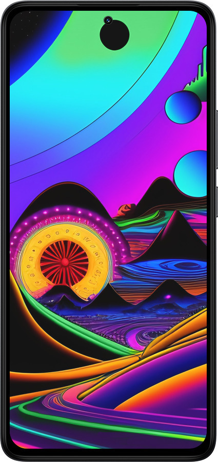 Силіконовий чехол Абстракція v3 для Xiaomi Redmi Note 14 4G - 5620u-3903 изображение 
